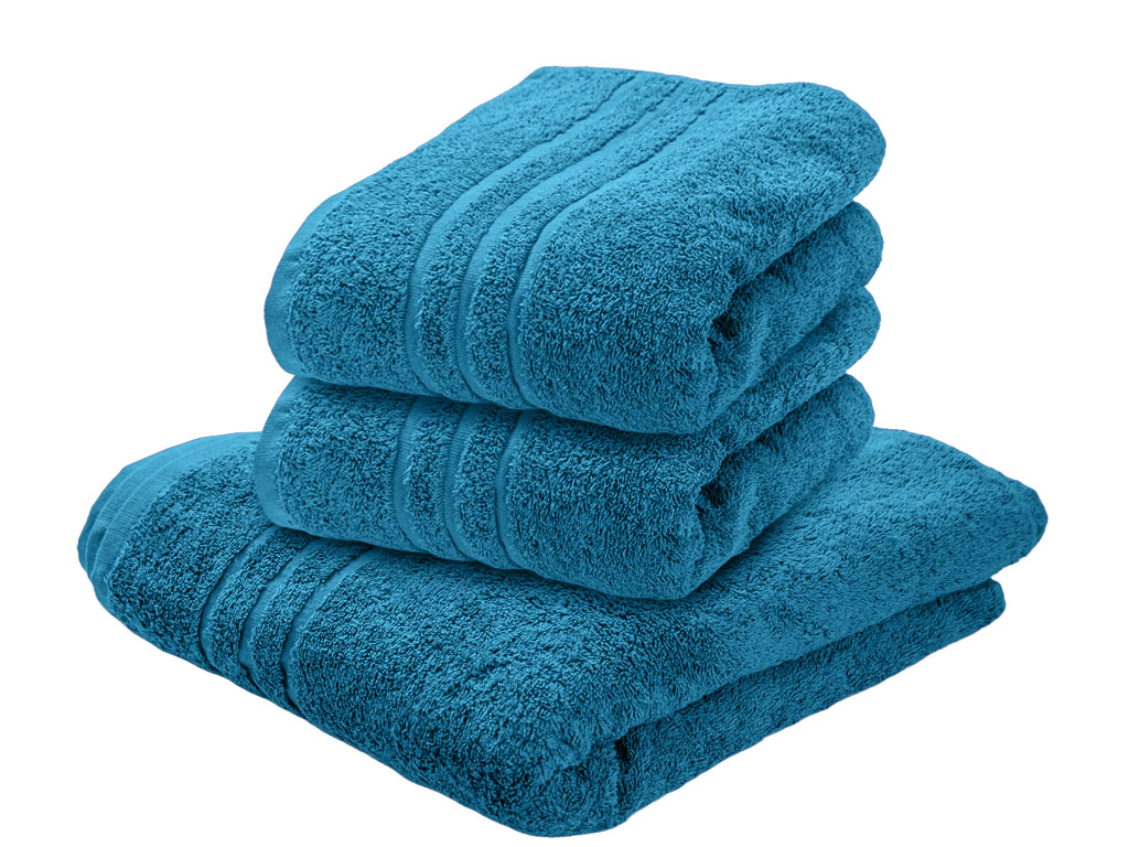 Prosop pentru corp Confort maxi azuriu 100 x 180 cm 100% bumbac