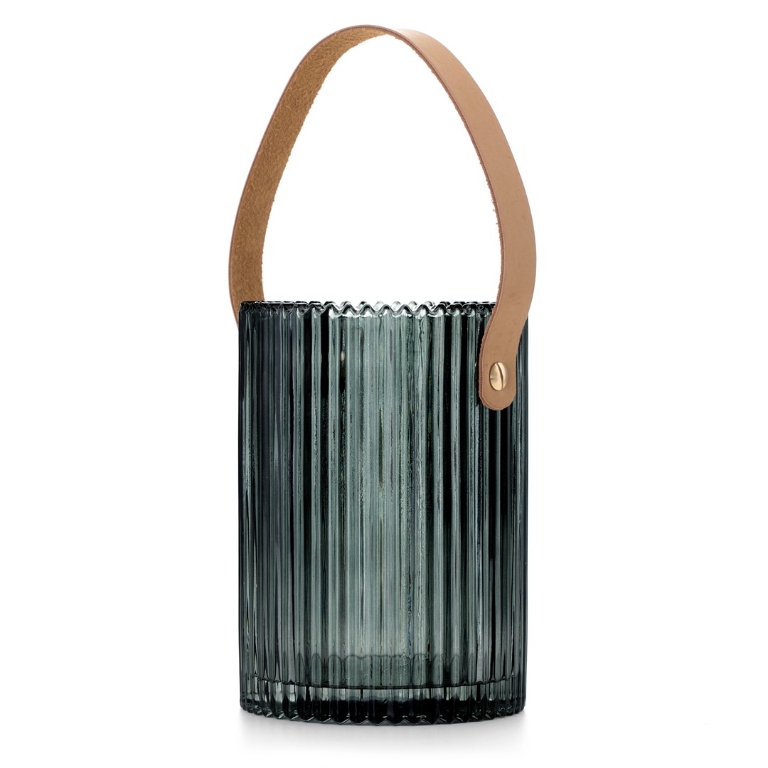 Vaza de sticla Culoare verde LANTI Marime: L