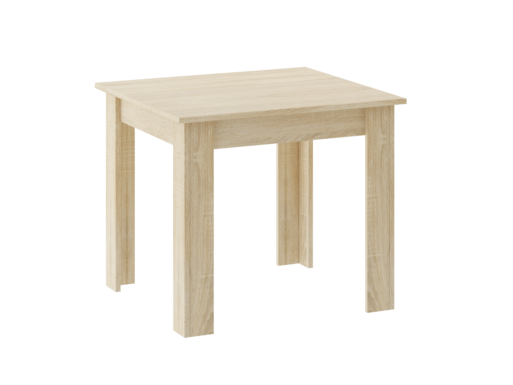 Masa de sufragerie cu blat in decor stejar sonoma UMEKO 80x80