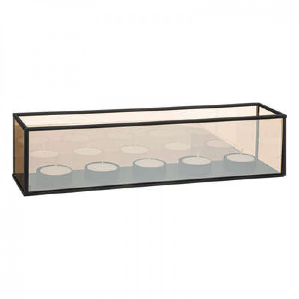 Suport de lumanari din sticla NIFFTY