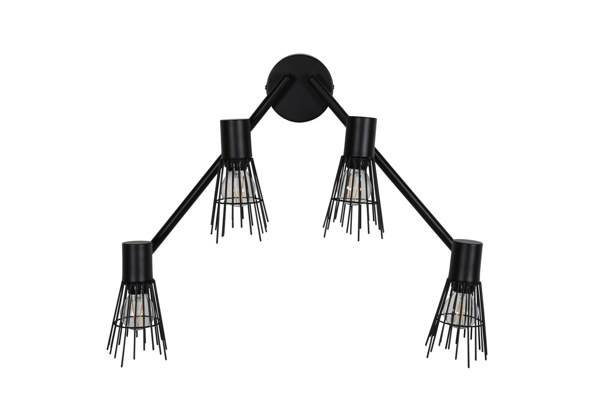 lampa de perete PICO neagra