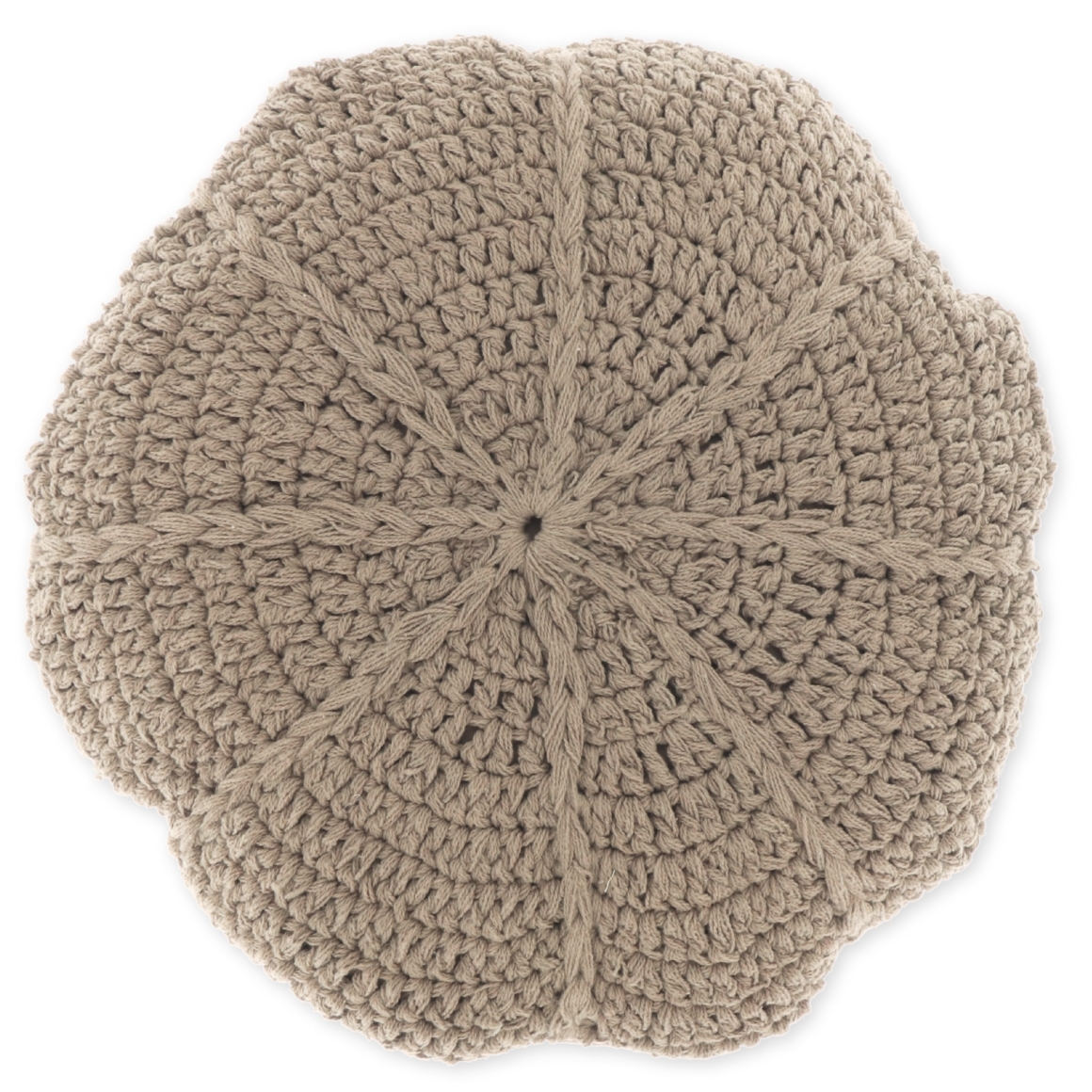 Perna decorativa rotunda DORA 45x45 cm maro