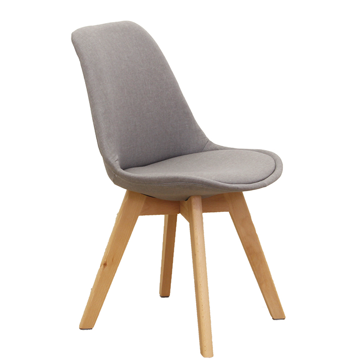 Scaun Culoare Gri-Maro / Fag LORITA