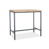 20445 barovy stolek s deskou v dekoru dub metro 110x60x100