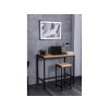 20445 3 barovy stolek s deskou v dekoru dub metro 110x60x100
