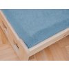 51341 1 frote prosteradlo do detske postylky modre 70 x 140 cm