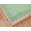 Cearsaf Frotir pentru patut 70x140 cm Verde