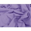Cearsaf din material Jersey EXCLUSIVE cu elastic violet deschis 160x200-cm