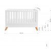 Hoppa cot bed 60x120 dimensions
