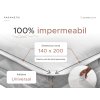 Protecție saltea impermeabilă matlasată 140x200 cm – protecție completă