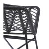 Scaun de bar din ratan negru, ESPO 97