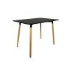 61062 1 cerny jidelni stul bergen 100x70 cm