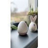 67121 2 bile keramicke velikonocni vajicko simple