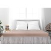 Světle hnědé jersey prostěradlo z mako bavlny LUXORA 90 x 200 cm