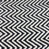 Pruhovaný koberec ESQUINA 140x200 – kontrastní černobílé provedení