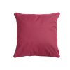 Vínový venkovní polštář CALINO 45x45 cm pro pohodlné sezení