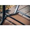 Set 4 bucati scaune de gradina TAVERNO maro/negru