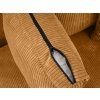Canapea colt extensibila SMART COSARO mustar, cu colt bilateral + 2 perne CADOU  Poso 001