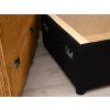Canapea colt extensibila SMART COSARO mustar, cu colt bilateral + 2 perne CADOU  Poso 001