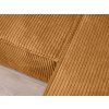 Canapea colt extensibila SMART COSARO mustar, cu colt bilateral + 2 perne CADOU  Poso 001