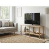 Moderní televizní stolek SOLE 90 cm dub sonoma s policí