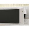 Stylová postel IKAROS 160 x 200 cm antracit/bílá pro dokonalý spánek