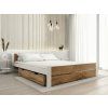 Úložný box pod postel 98 cm dub artisan pro ložní prádlo