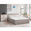 Elegantní postel SOFIA 120 x 200 cm dub lanýž pro komfortní spánek