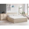 Postel SOFIA 160 x 200 cm dub sonoma – pohodlné dvoulůžko pro dva