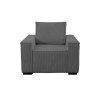 SMART kreslo360 1 tmave sede