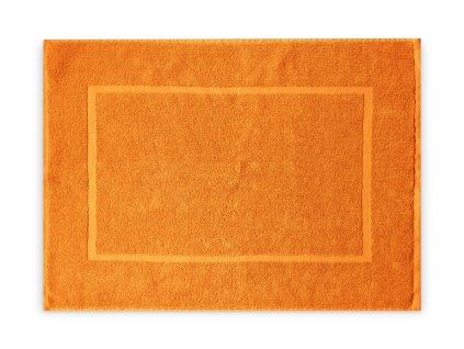 Hotelová předložka Comfort oranžová 50×75 cm s gramáží 750g/m²