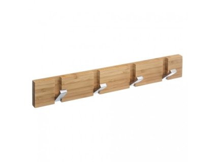 Moderní skládací bambusový věšák na zeď HEADS – styl a funkčnost