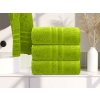 Brisača Comfort 50 x 100 cm, svetlo zelena, z borduro, 100% bombaž