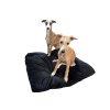 Stylový polštář pro psa/kočku ROYAL PET 75x60 cm, černý