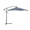 Vrtni zložljivi senčnik SOLASI 250x250 cm, grafitni