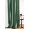 Luxusní zatemňovací závěsy VELVET mentolové 140x250 cm (2 ks), řasící páska
