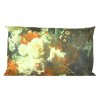 Venkovní polštář s květy ANNAS 30x50 cm barevný – stylová zahradní dekorace