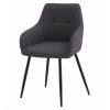 Stylové jídelní křeslo BENI grafitové, moderní design