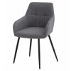 Elegantní jídelní křeslo BENI tmavě šedé pro stylovou jídelnu