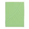 Kvalitní jersey prostěradlo ALVORA světle zelené 90 x 200 cm