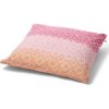 Designový růžový povlak na polštář LAER 50x50 cm s ombré efektem