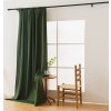 OXFORD závěs 140x270 cm – tmavě zelený akcent do každého pokoje
