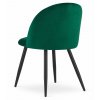 Zelená čalouněná židle BELLO – spojení komfortu a elegance