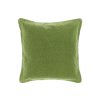 Zelený dekorační polštářek LOEK 45x45 cm do moderního interiéru