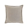 Jednoduchý dekorační polštářek NESSA 45x45 cm šedý