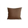 Mušelinska prevleka za vzglavnik MUSSARI 45x45 cm, svetlo rjava
