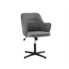 Moderní šedé kancelářské křeslo NERIS s nastavitelnou výškou