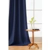 Tmavě modrý závěs OXFORD 140x250 cm