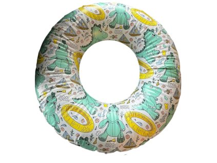 Dětský nafukovací kruh WATERDINO s motivem dinosaurů