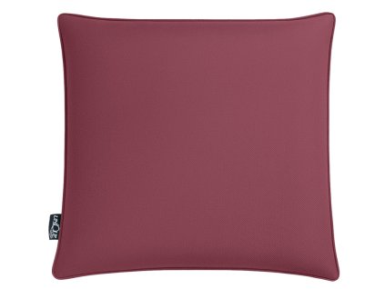 Venkovní polštář CALINO 45x45 cm vínový pro elegantní posezení